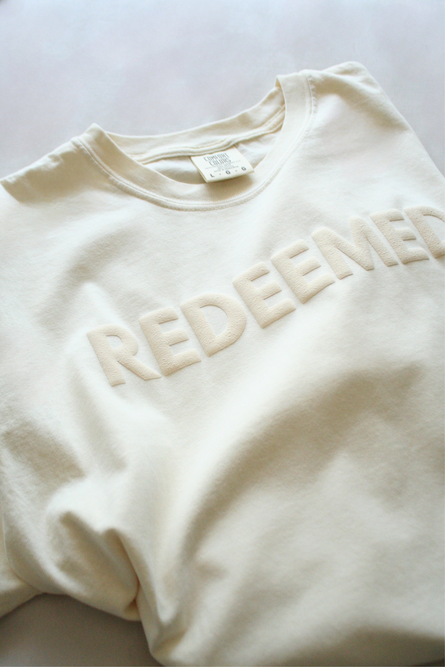 Ivory Redeemed Comfort Colors T-Shirt