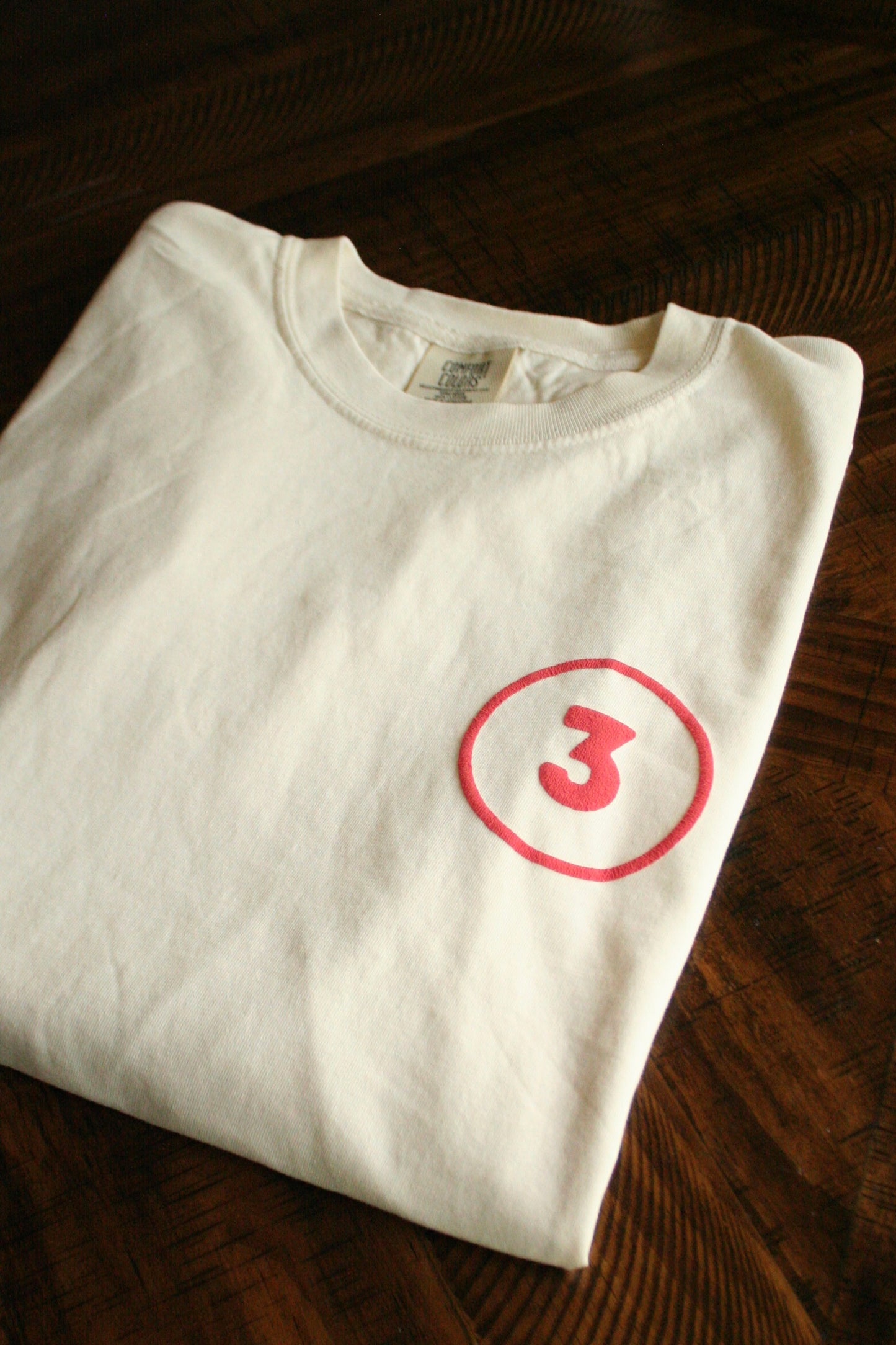 Three Days Comfort Colors Ivory Tee