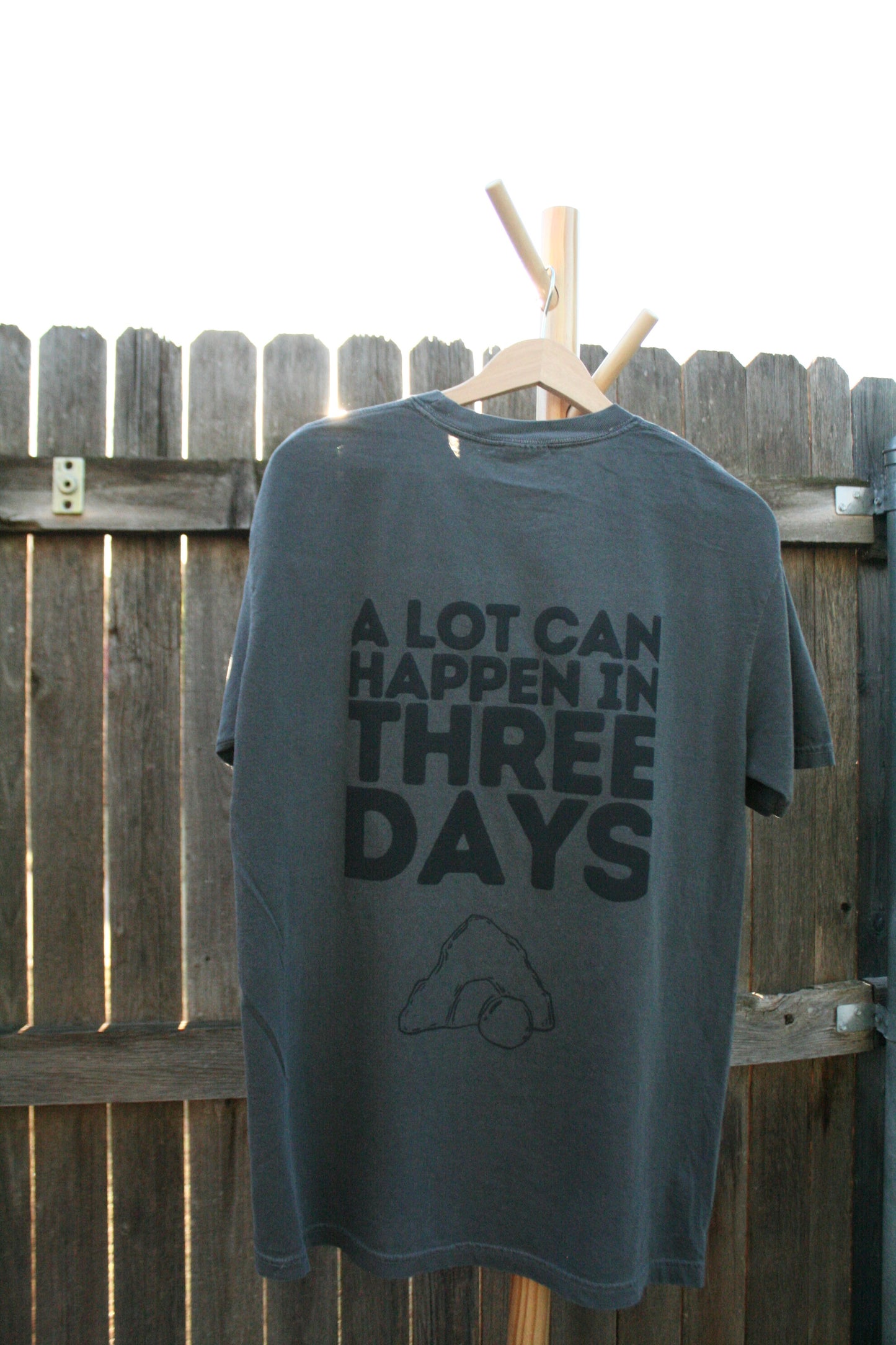 Three Days Comfort Colors Pepper Tee