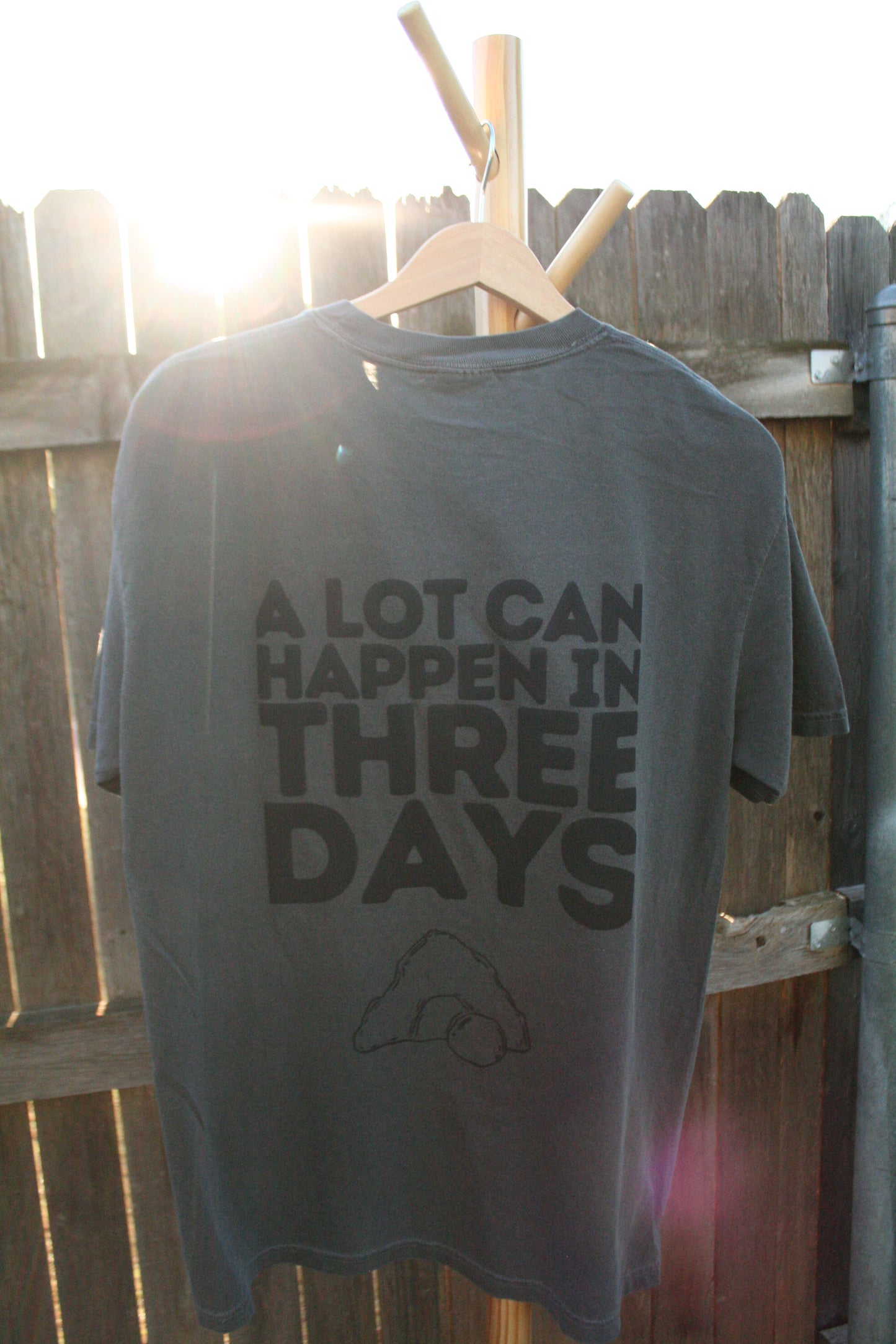 Three Days Comfort Colors Pepper Tee